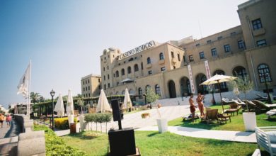 Η πρόσοψη του Casino Rodos