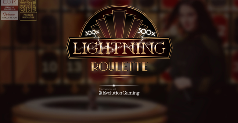 Νόμιμα καζίνο με Lightning Roulette της Evolution Gaming